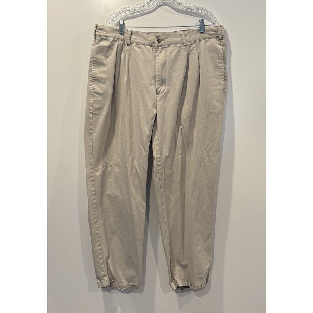 Cabela’s Casuals Beige Wrinkle Free Chinos Pants Mens Size‎ 40X30 (1780)